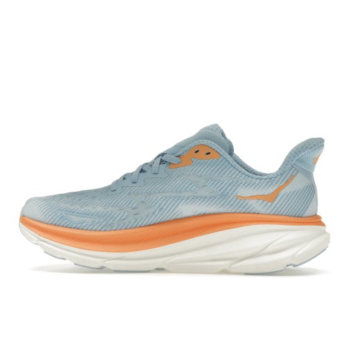 Кроссы Hoka One One Clifton 9 Airy Blue (W) - женская сетка размеров