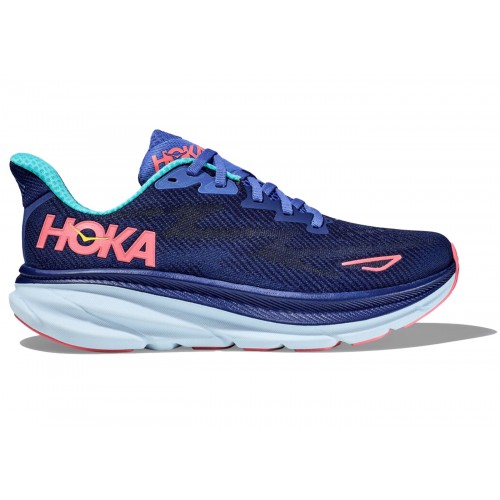 Кроссы Hoka One One Clifton 9 Bellwether Blue (W) - женская сетка размеров