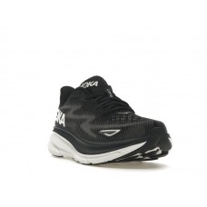Женские Hoka One One Clifton 9 Black White (W)