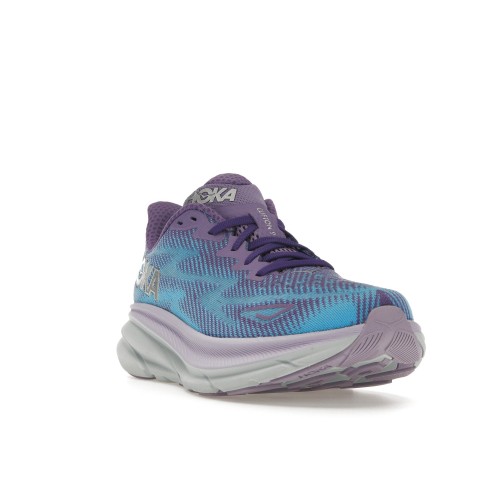 Кроссы Hoka One One Clifton 9 Chalk Violet Pastel Lilac (W) - женская сетка размеров