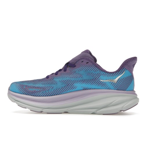 Кроссы Hoka One One Clifton 9 Chalk Violet Pastel Lilac (W) - женская сетка размеров