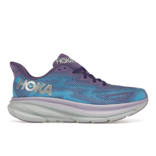 Кроссы Hoka One One Clifton 9 Chalk Violet Pastel Lilac (W) - женская сетка размеров