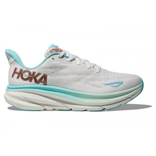 HOKA Wmns Clifton 9 Frost Rose Gold - женская сетка размеров