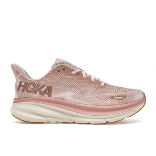 HOKA Wmns Clifton 9 Sandstone Cream - женская сетка размеров