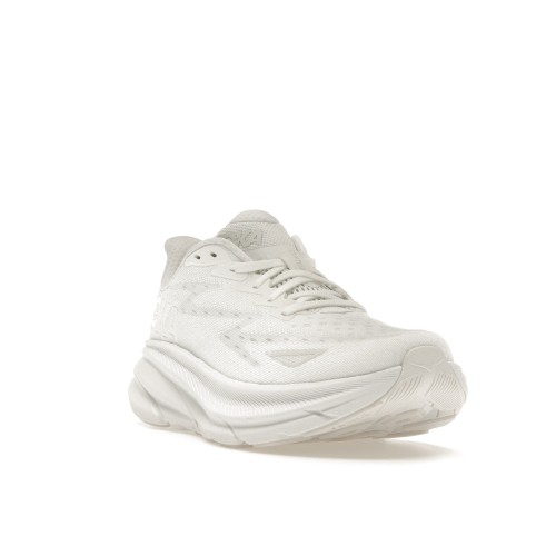 Кроссы Hoka One One Clifton 9 White (W) - женская сетка размеров