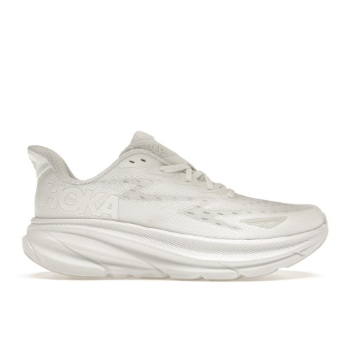 Кроссы Hoka One One Clifton 9 White (W) - женская сетка размеров