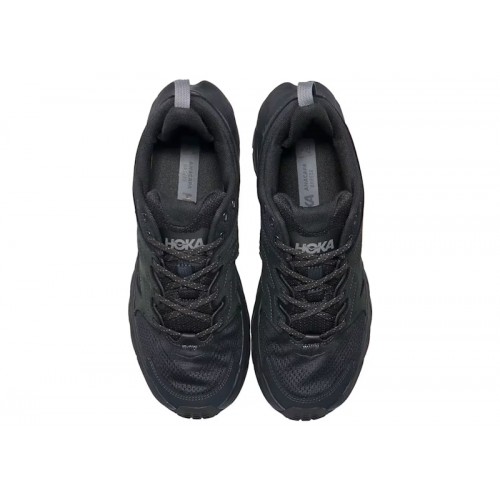 HOKA Anacapa Breeze Low Triple Black - мужская сетка размеров