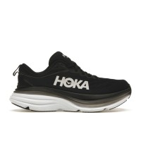 Женские кроссовки Hoka One One Bondi 8 Black White (W)