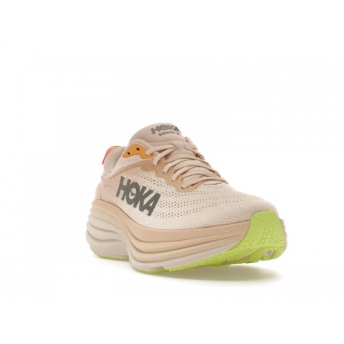 HOKA Wmns Bondi 8 Cream Vanilla - женская сетка размеров