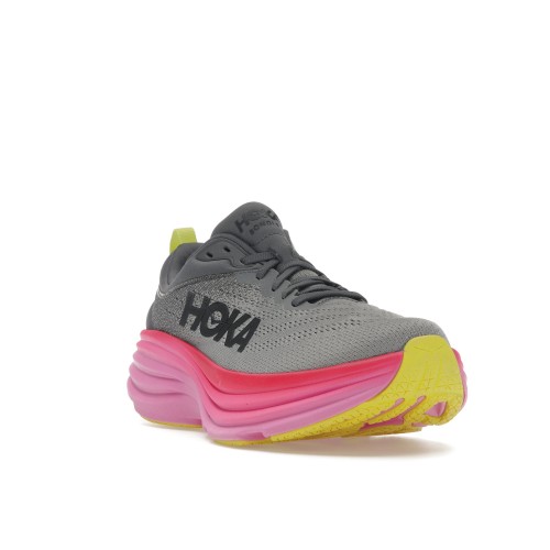 Кроссы Hoka One One Bondi 8 Castlerock Strawberry (W) - женская сетка размеров