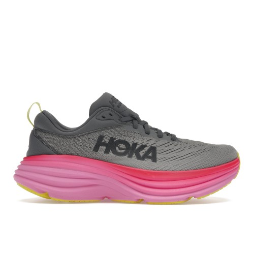 Кроссы Hoka One One Bondi 8 Castlerock Strawberry (W) - женская сетка размеров