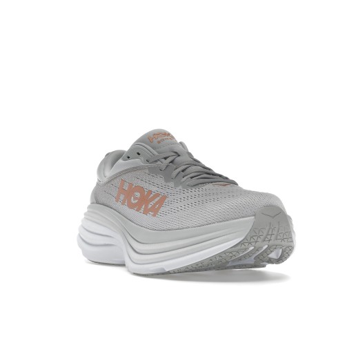 Кроссы Hoka One One Bondi 8 Harbor Mist Lunar Rock (W) - женская сетка размеров