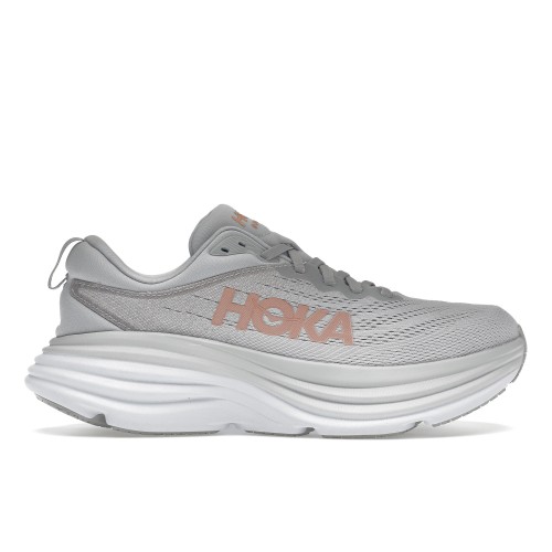 Кроссы Hoka One One Bondi 8 Harbor Mist Lunar Rock (W) - женская сетка размеров