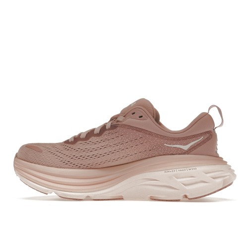 Кроссы Hoka One One Bondi 8 Pale Mauve (W) - женская сетка размеров