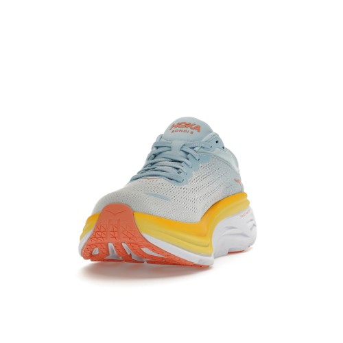 Кроссы Hoka One One Bondi 8 Summer Song Blue Country Air (W) - женская сетка размеров