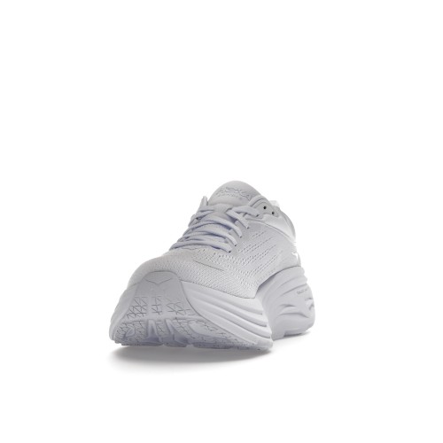 Кроссы Hoka One One Bondi 8 Triple White (W) - женская сетка размеров