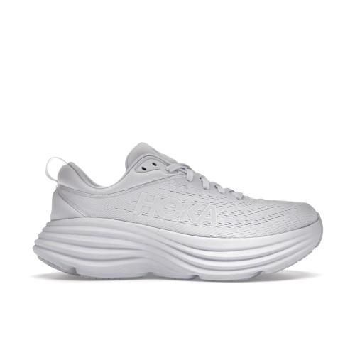 Кроссы Hoka One One Bondi 8 Triple White (W) - женская сетка размеров