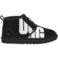 UGG Neumel Boot Chopd Black White