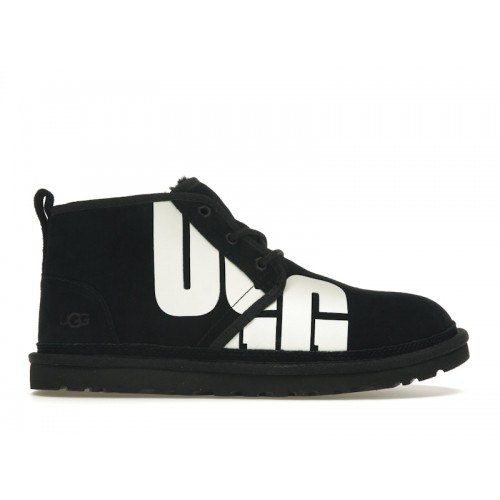 UGG Neumel Boot Chopd Black White - мужская сетка размеров