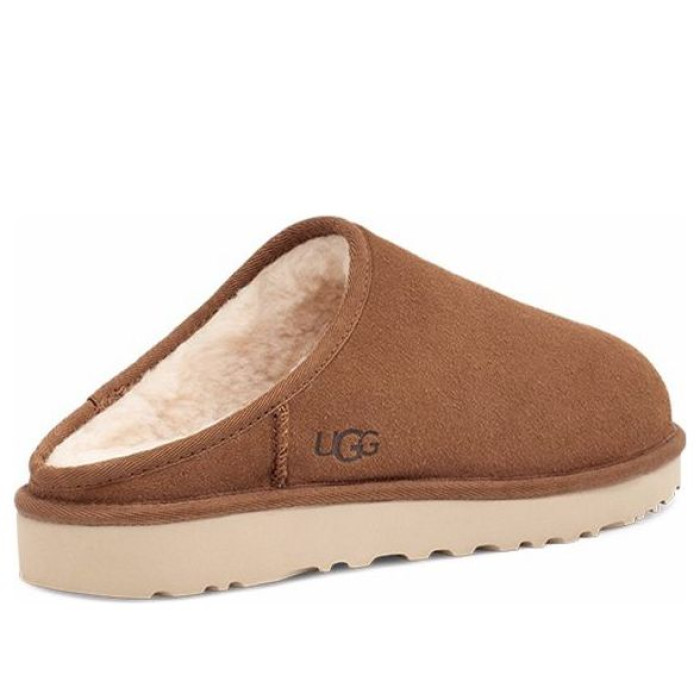 UGG Classic Slip-On Slipper Chestnut - мужская сетка размеров UGG Classic Slip-On Slipper Chestnut - мужская сетка размеров