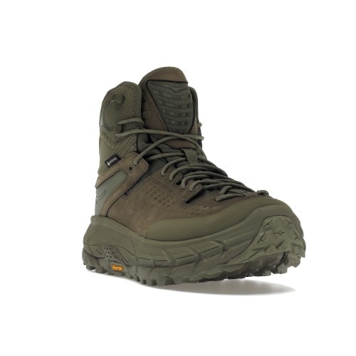 Кроссы Hoka One One Tor Ultra Hi Burnt Olive Ivy Green (All Gender) - мужская сетка размеров
