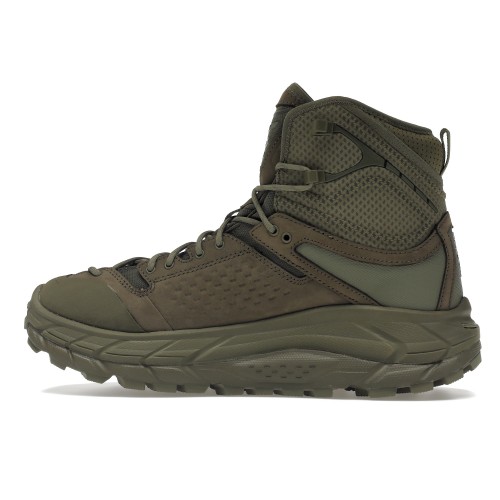 Кроссы Hoka One One Tor Ultra Hi Burnt Olive Ivy Green (All Gender) - мужская сетка размеров
