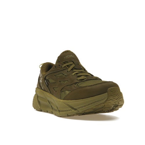 Кроссы Hoka One One Clifton L Gore-Tex Avocado Green Moss (All Gender) - мужская сетка размеров