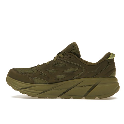 Кроссы Hoka One One Clifton L Gore-Tex Avocado Green Moss (All Gender) - мужская сетка размеров