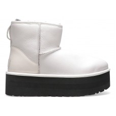 Женские UGG Classic Mini Platform Matte Ultra Matte White (W)