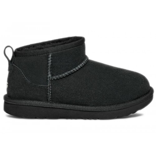 UGG Classic Ultra Mini Boot Black (Kids) - детская сетка размеров