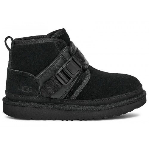 UGG Neumel Boot Snapback Black (Kids) - детская сетка размеров