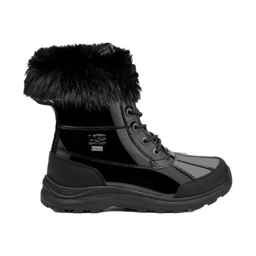 UGG Adirondack III Patent Boot Black (W) - женская сетка размеров