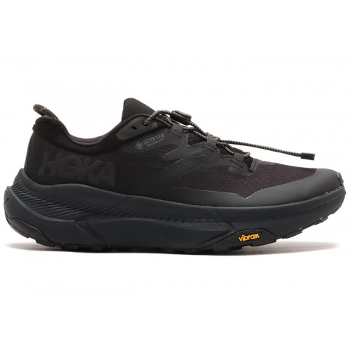 Кроссы Hoka One One Transport Gore-Tex Black - мужская сетка размеров