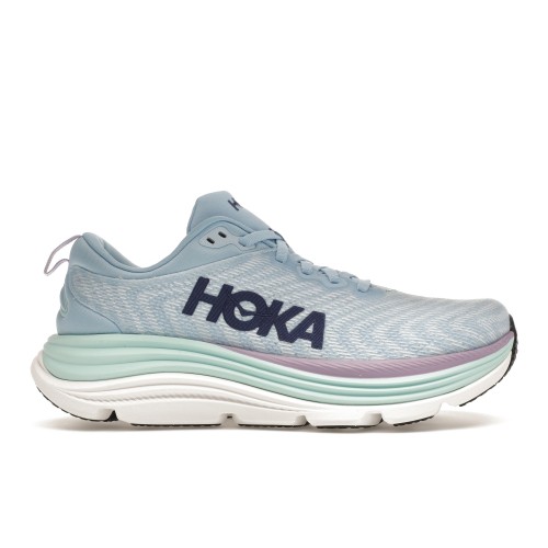 Кроссы Hoka One One Gaviota 5 Airy Blue Sunlit Ocean (W) - женская сетка размеров