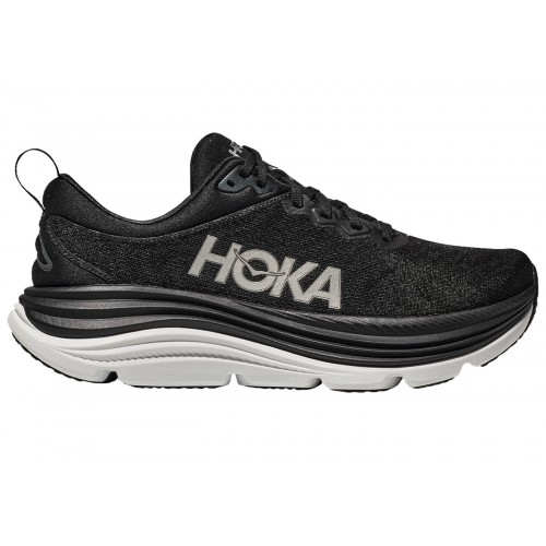 Кроссы Hoka One One Gaviota 5 Black White (W) - женская сетка размеров