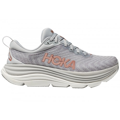 Кроссы Hoka One One Gaviota 5 Harbor Mist Rose Gold (W) - женская сетка размеров