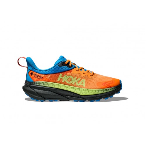 Кроссы Hoka One One Challlenger ATR 7 GTX Black Solar Flare - мужская сетка размеров