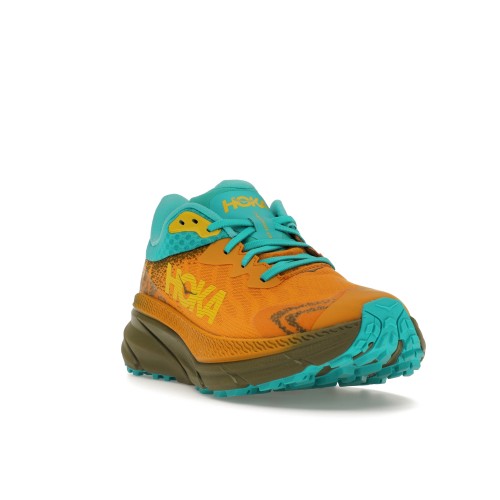 Кроссы Hoka One One Challenger ATR 7 GTX Golden Yellow Avocado - мужская сетка размеров