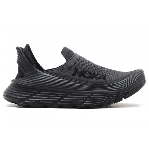 Кроссы Hoka Restore TC Black - мужская сетка размеров