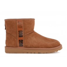 Женские UGG Classic Mini Side Logo II Boot Chestnut (W)