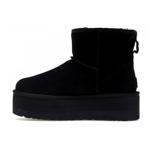 UGG Classic Mini Platform Boot Black (W) - женская сетка размеров