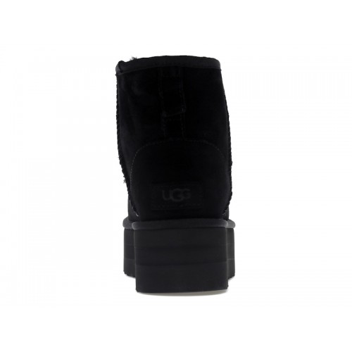 UGG Classic Mini Platform Boot Black (W) - женская сетка размеров