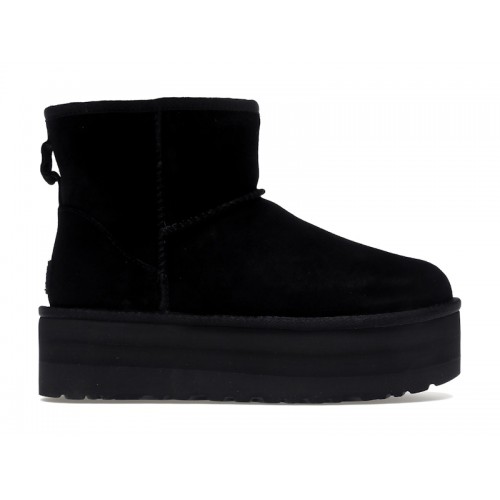 UGG Classic Mini Platform Boot Black (W) - женская сетка размеров