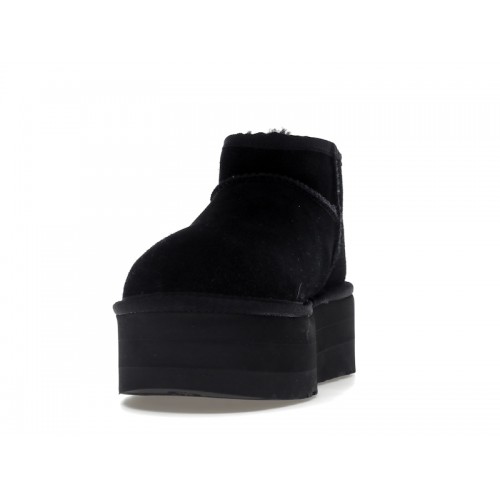 UGG Classic Ultra Mini Platform Black (W) - женская сетка размеров