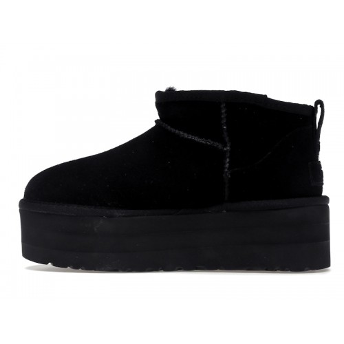 UGG Classic Ultra Mini Platform Black (W) - женская сетка размеров