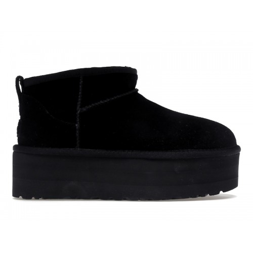 UGG Classic Ultra Mini Platform Black (W) - женская сетка размеров