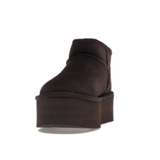 Женские UGG Classic Ultra Mini Platform Chocolate (W)