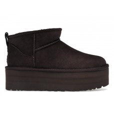 Женские UGG Classic Ultra Mini Platform Chocolate (W)