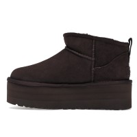 Женские UGG Classic Ultra Mini Platform Chocolate (W)