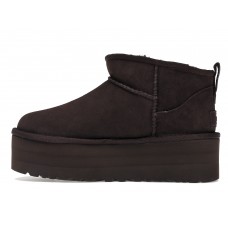 Женские UGG Classic Ultra Mini Platform Chocolate (W)